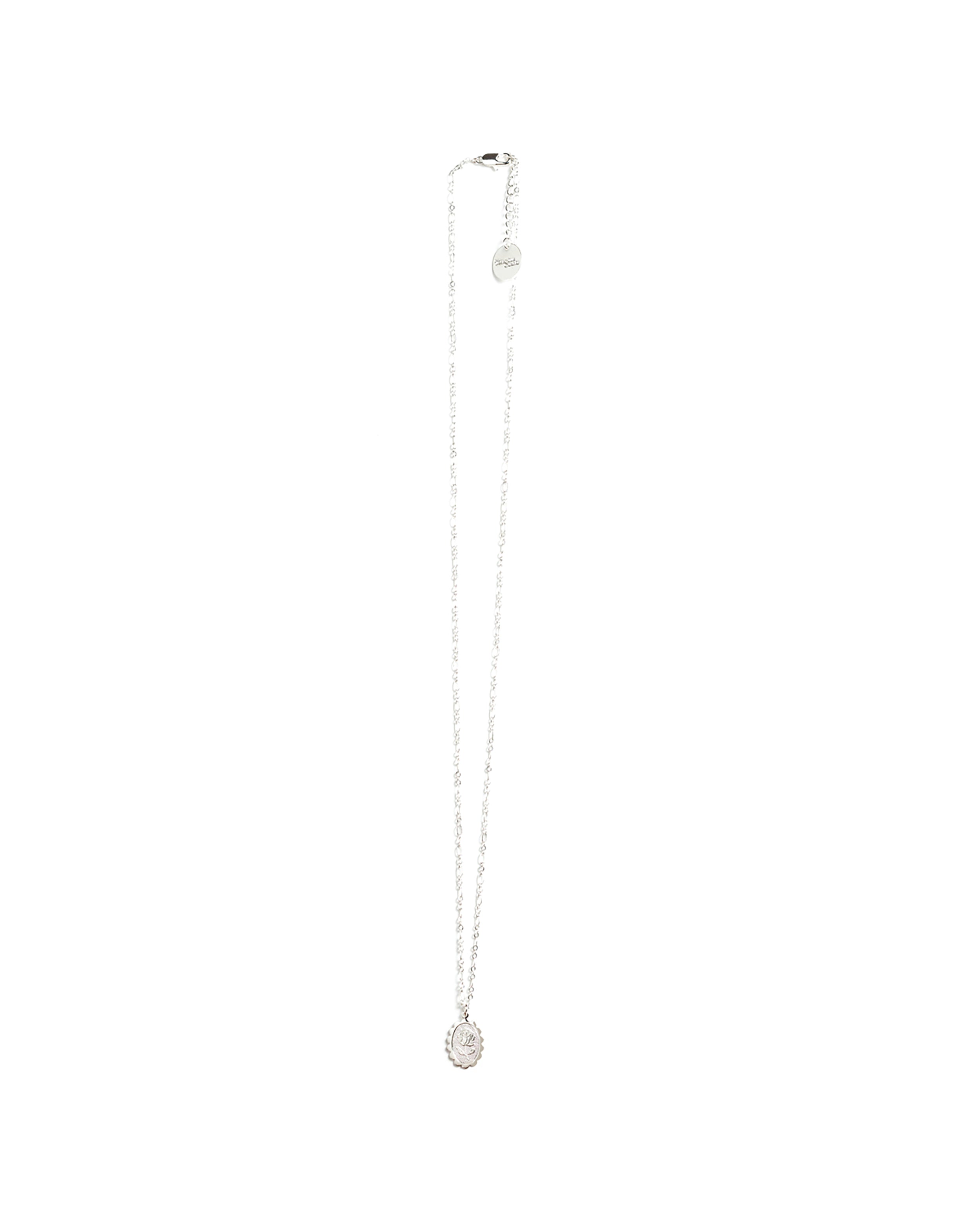 Collier Thémis Fleur Argent Colliers Monsieur Simone