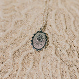 Collier Thémis Fleur Argent Colliers Monsieur Simone