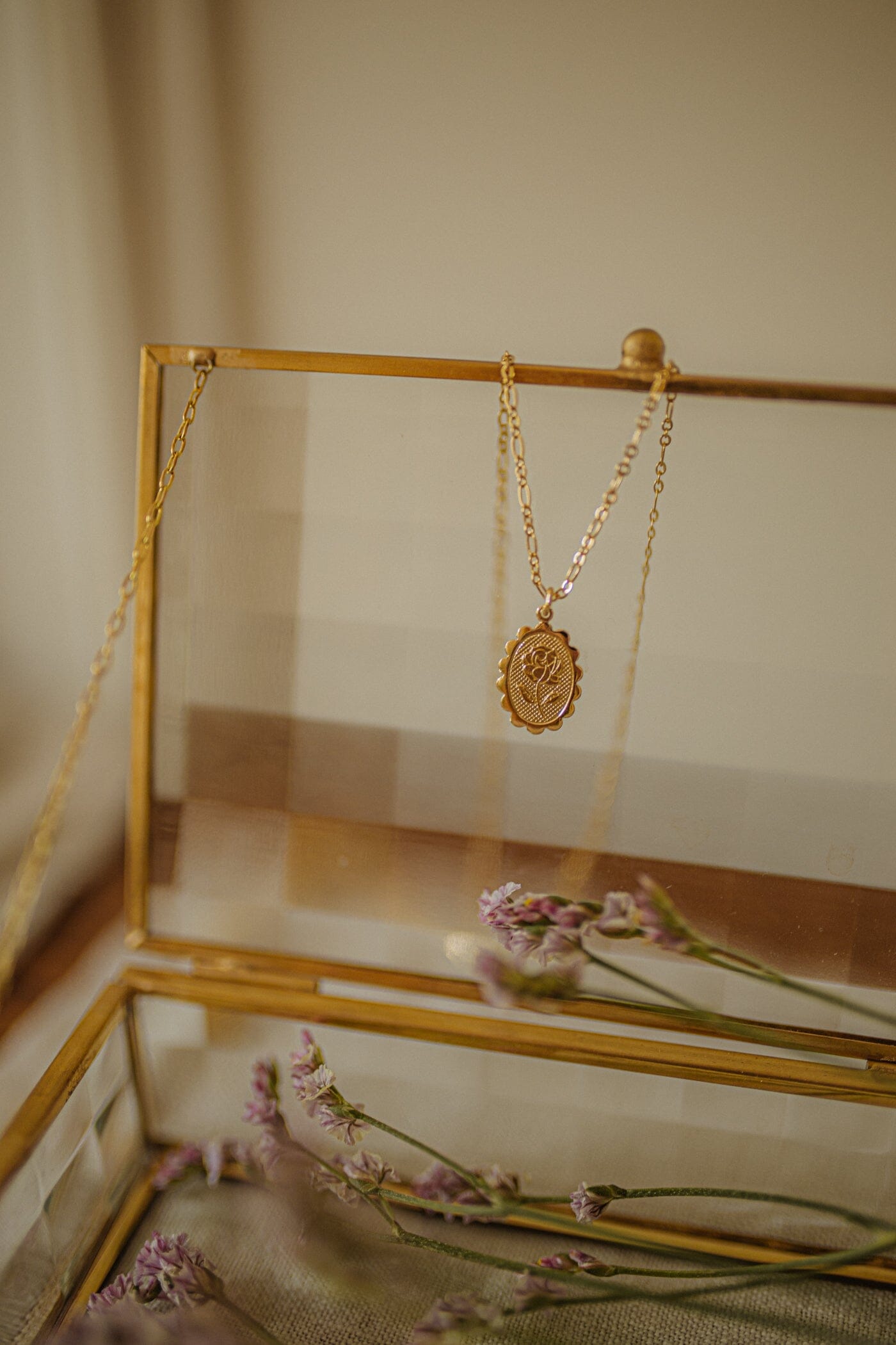 Collier Thémis Fleur Or Colliers Monsieur Simone