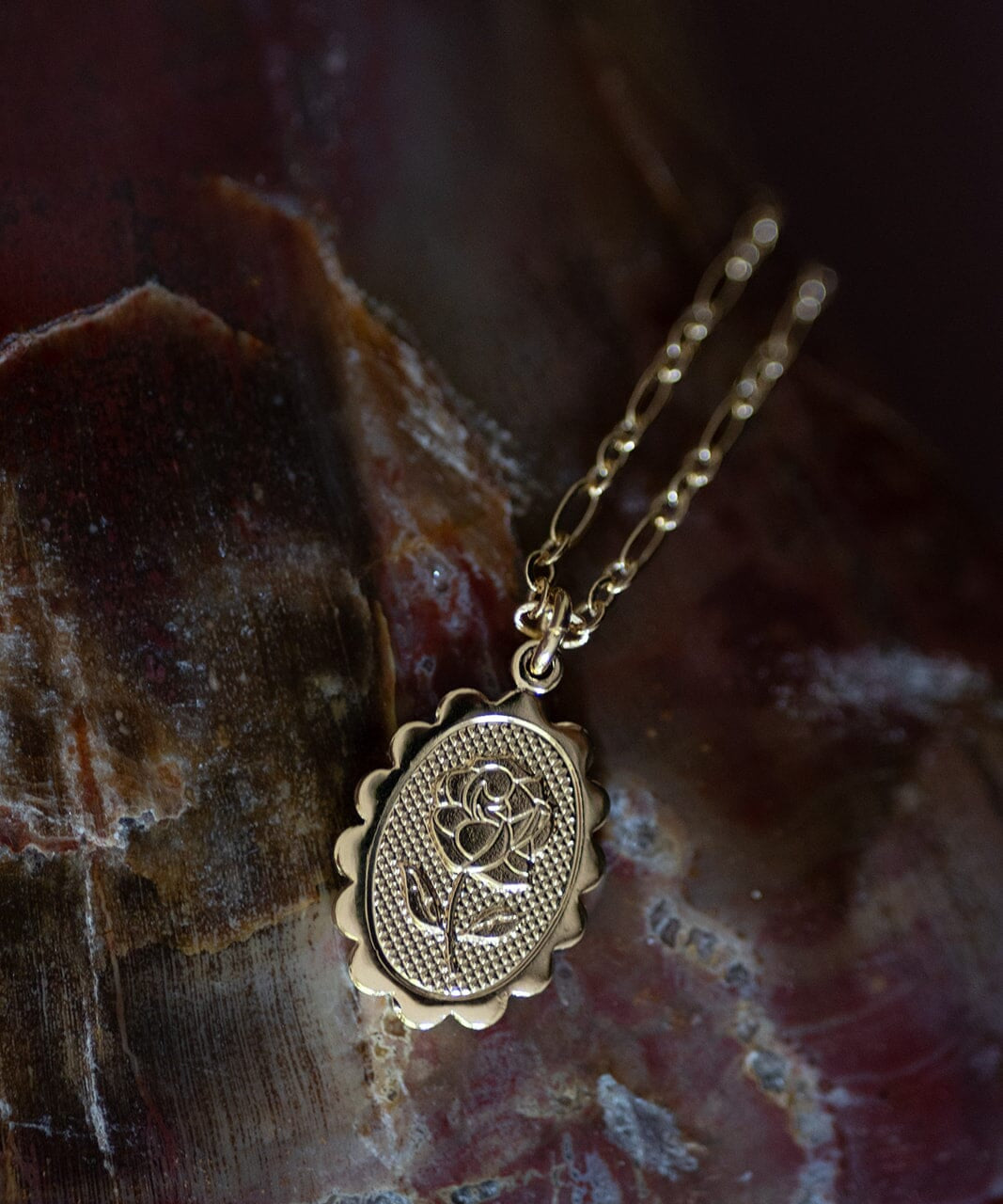 Collier Thémis Fleur Or Colliers Monsieur Simone