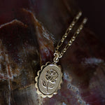 Collier Thémis Fleur Or Colliers Monsieur Simone