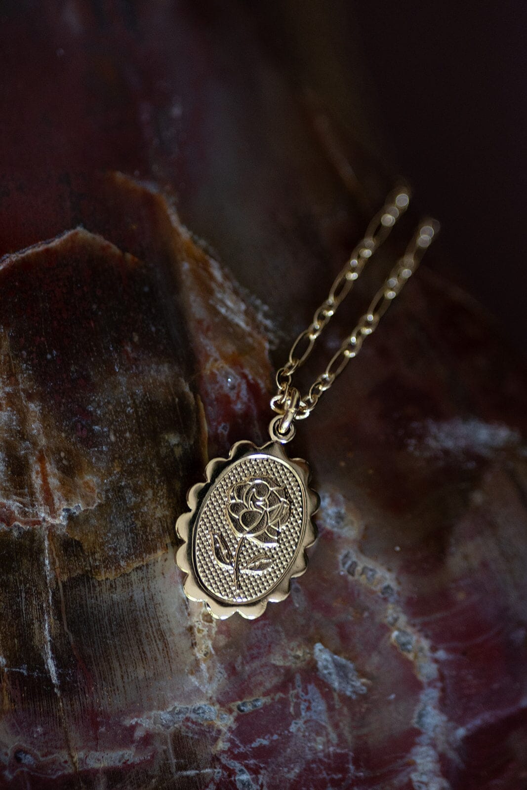 Collier Thémis Fleur Or Colliers Monsieur Simone