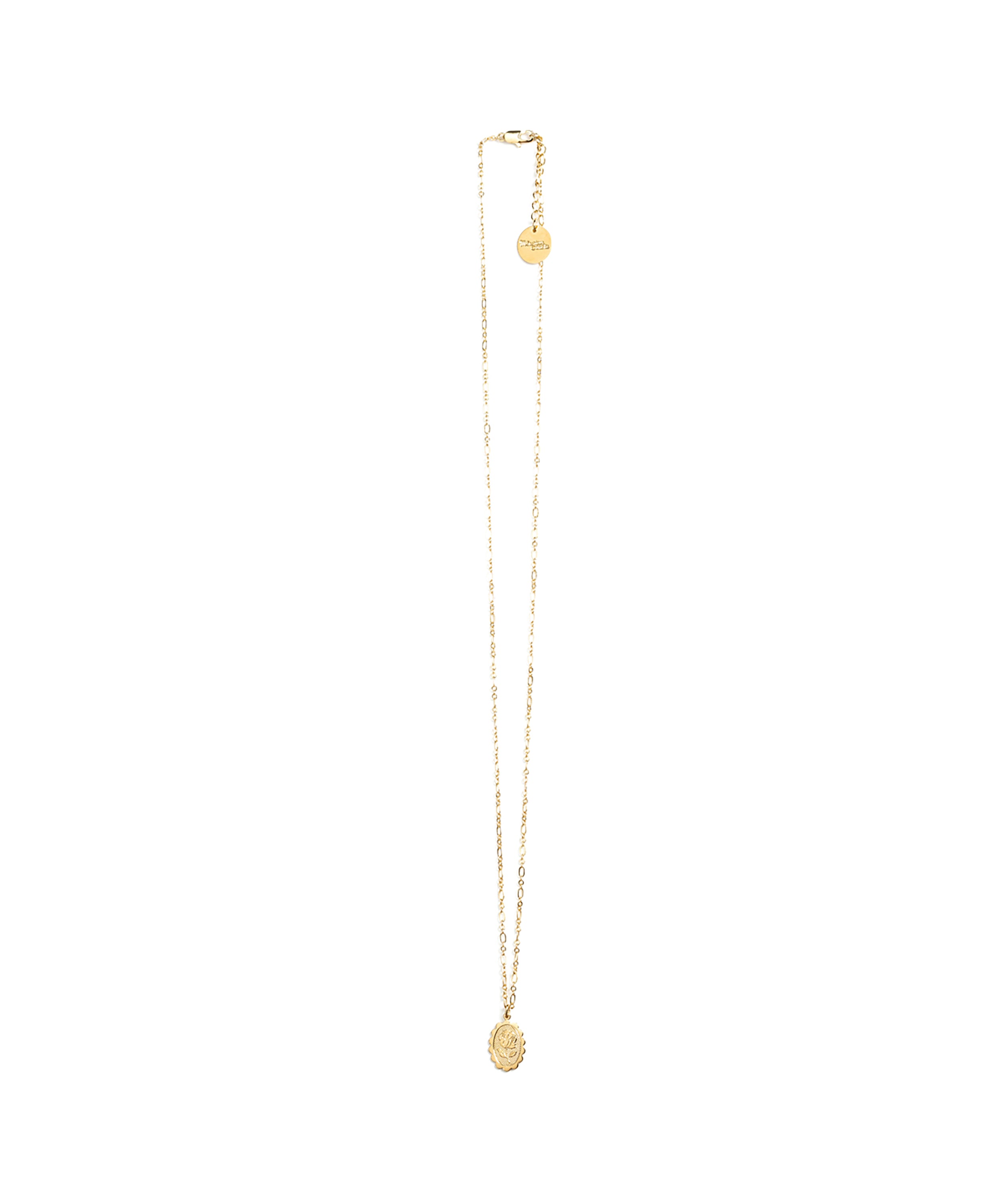 Collier Thémis Fleur Or Colliers Monsieur Simone