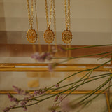 Collier Thémis Fleur Or Colliers Monsieur Simone