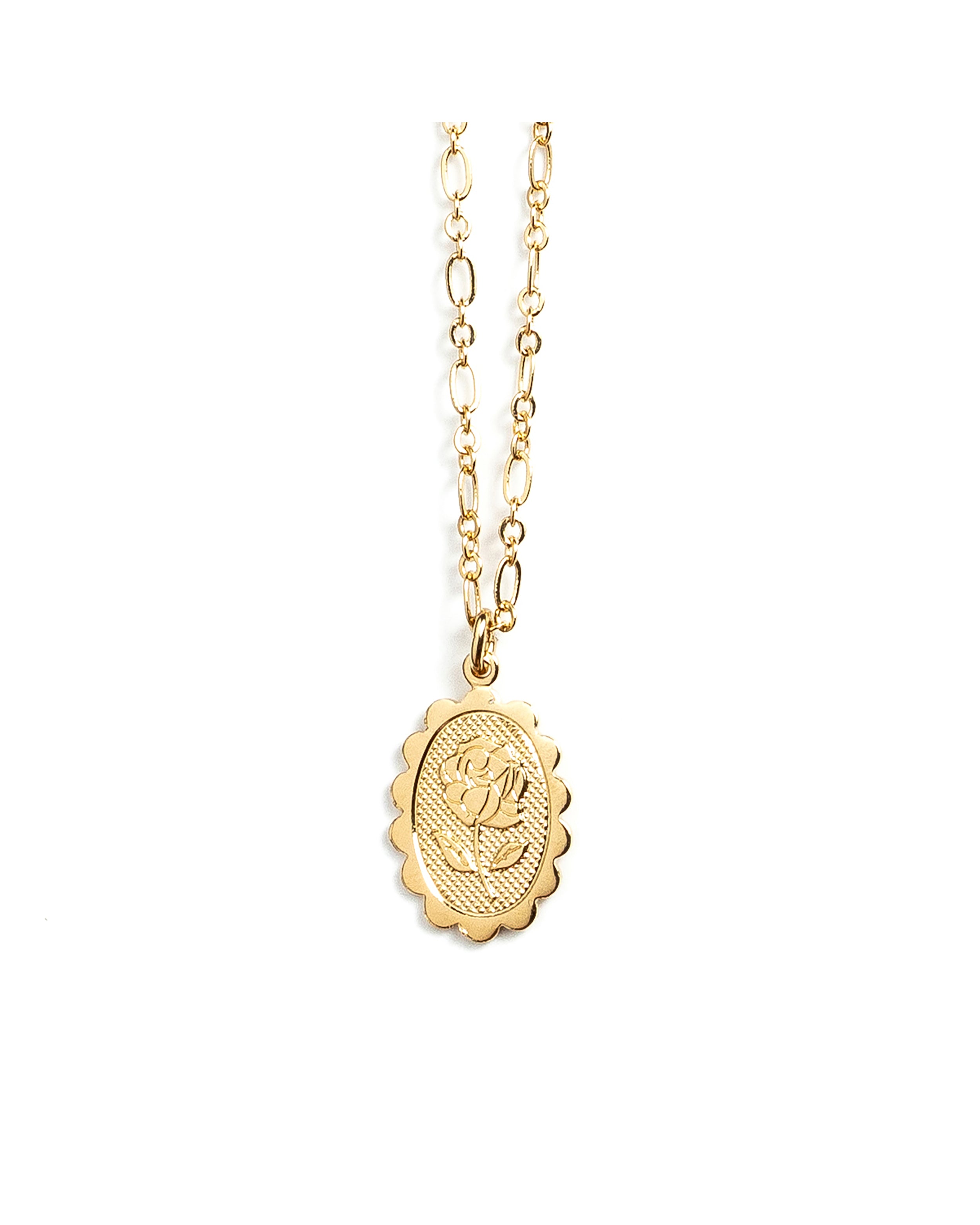 Collier Thémis Fleur Or Colliers Monsieur Simone