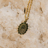 Collier Thémis Fleur Or Colliers Monsieur Simone