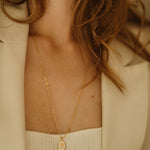 Collier Thémis Fleur Or Ivoire Colliers Monsieur Simone
