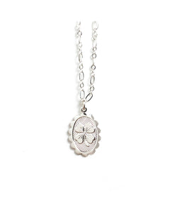 Collier Thémis Trèfle Argent Colliers Monsieur Simone