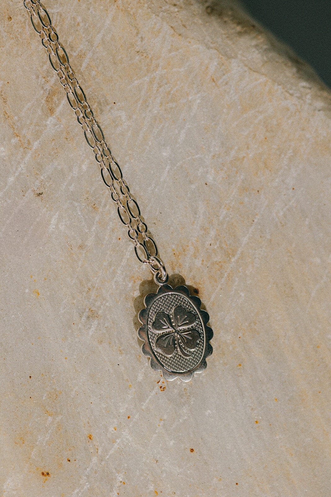 Collier Thémis Trèfle Argent Colliers Monsieur Simone