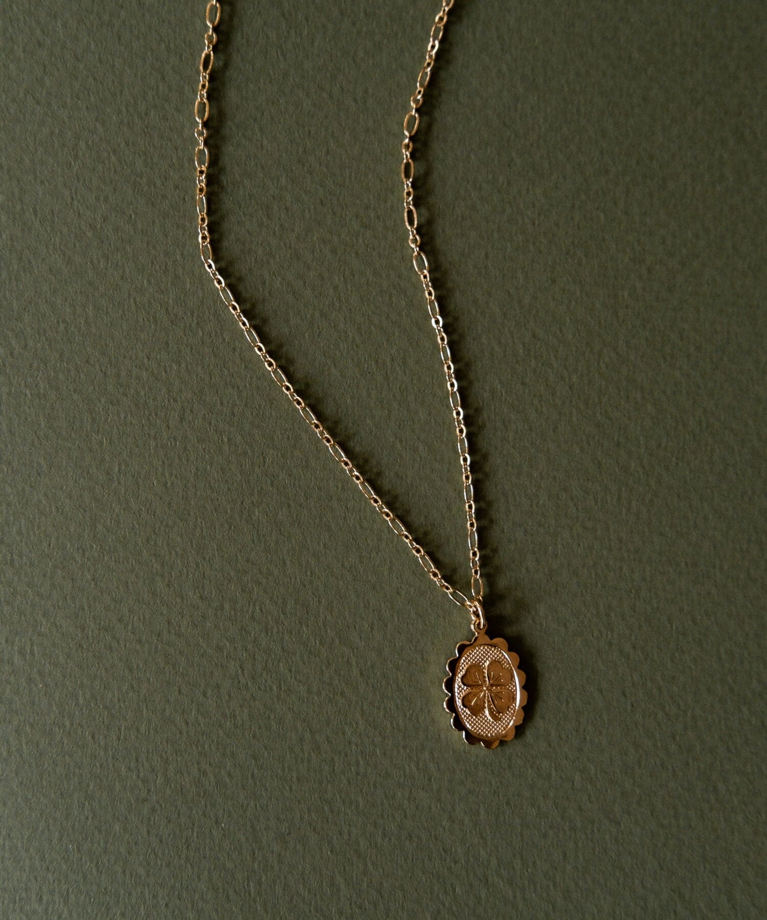 Collier Thémis Trèfle Or Colliers Monsieur Simone