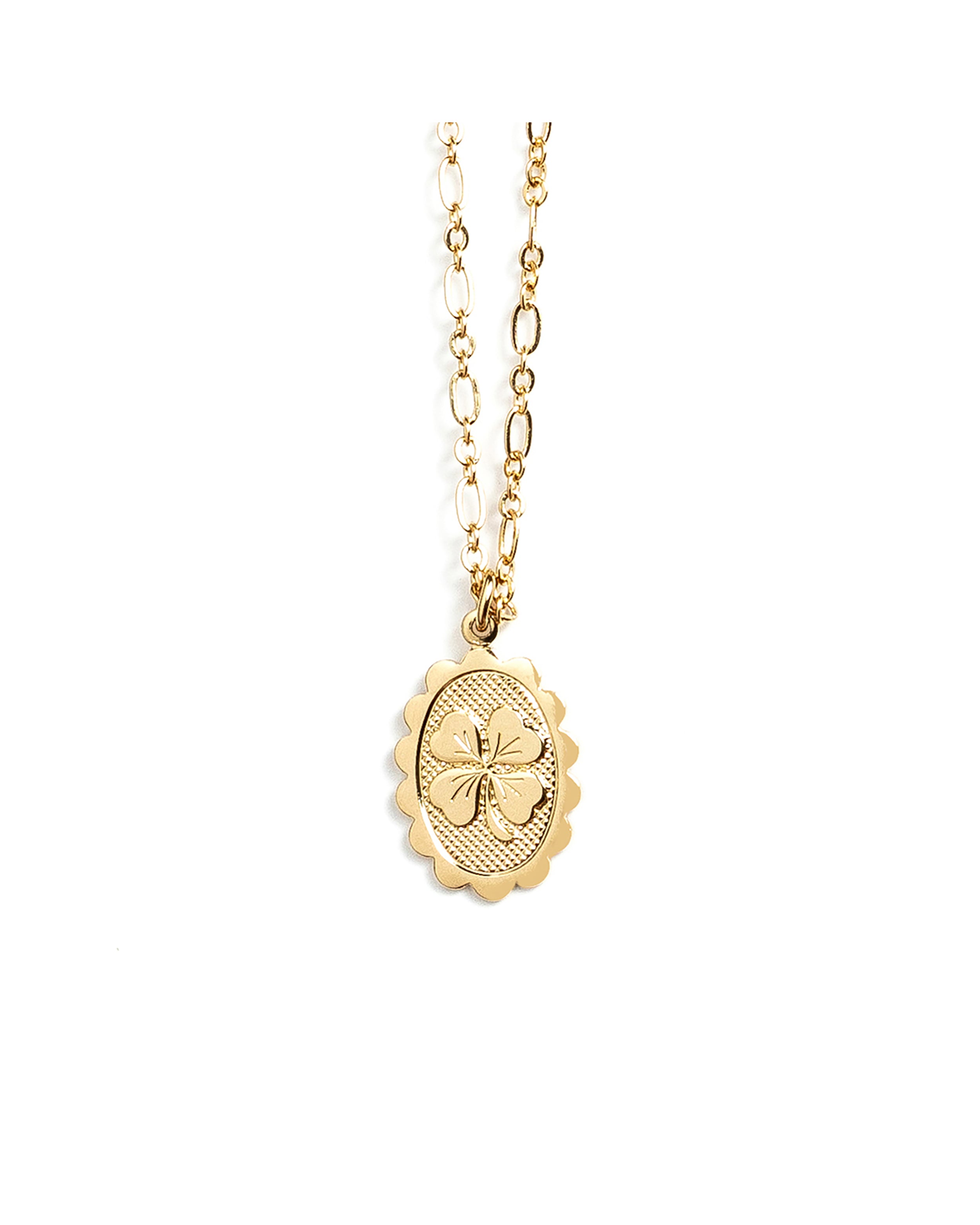 Collier Thémis Trèfle Or Colliers Monsieur Simone