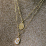 Collier Thémis Trèfle Or Ivoire Colliers Monsieur Simone