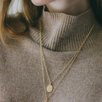 Collier Thémis Trèfle Or Ivoire Colliers Monsieur Simone