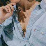 Créoles Nérée Argent Coquillages Boucles d'Oreilles Monsieur Simone