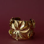 Manchette Chloris Or Fleurs Bracelets Monsieur Simone