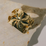 Manchette Chloris Or Fleurs Bracelets Monsieur Simone