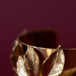 Manchette Chloris Or Fleurs Bracelets Monsieur Simone