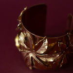 Manchette Chloris Or Fleurs Bracelets Monsieur Simone