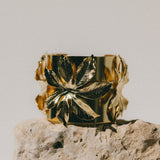 Manchette Chloris Or Fleurs Bracelets Monsieur Simone