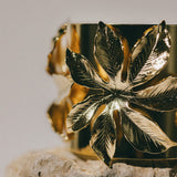 Manchette Chloris Or Fleurs Bracelets Monsieur Simone