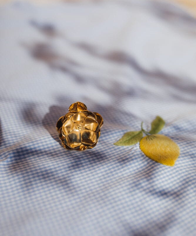 Maxi Bague Aglaé Or Fleur Ajustable Bagues Monsieur Simone