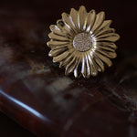 Maxi Bague Maïa Or Fleur Ajustable Bagues Monsieur Simone