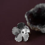 Maxi Bague Orphée Argent Fleur Ajustable Bagues Monsieur Simone