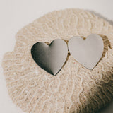 Maxi Barrette Aphrodite Argent Coeurs Accessoires Monsieur Simone