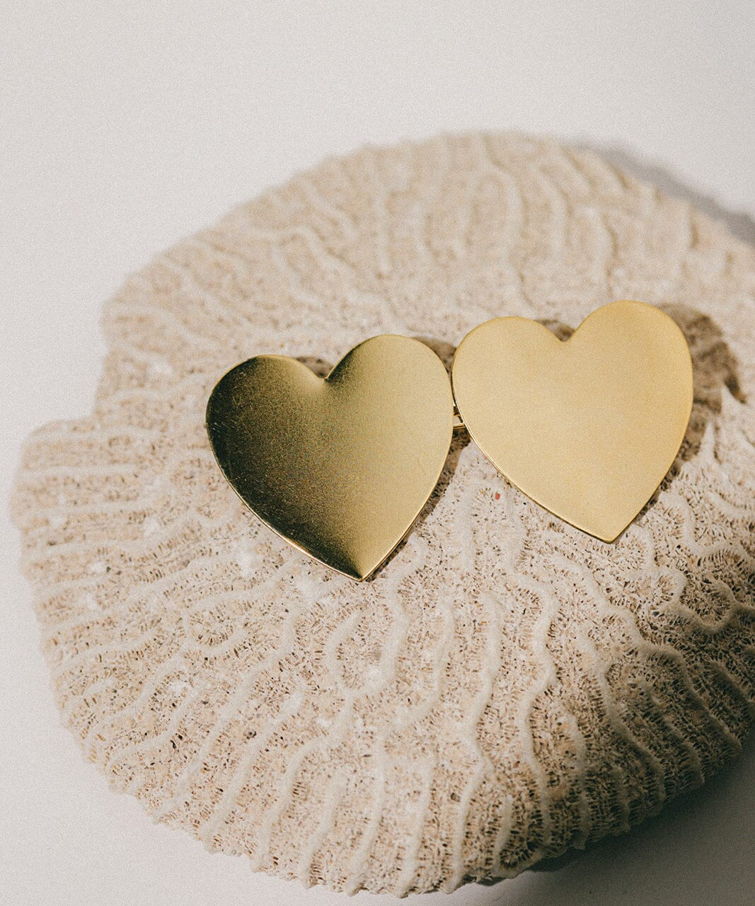 Maxi Barrette Aphrodite Or Coeurs Accessoires Monsieur Simone