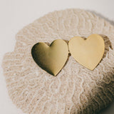 Maxi Barrette Aphrodite Or Coeurs Accessoires Monsieur Simone