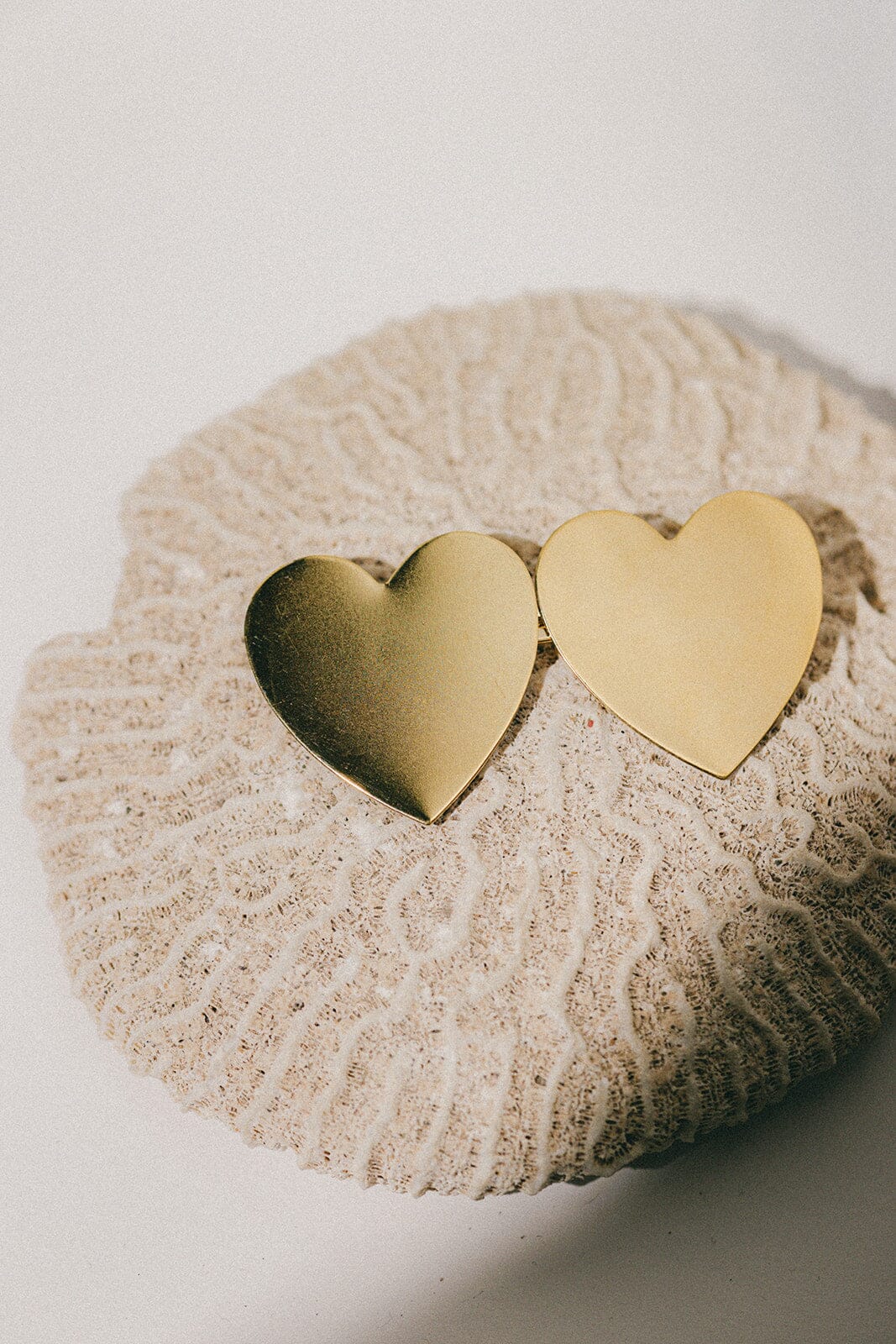 Maxi Barrette Aphrodite Or Coeurs Accessoires Monsieur Simone