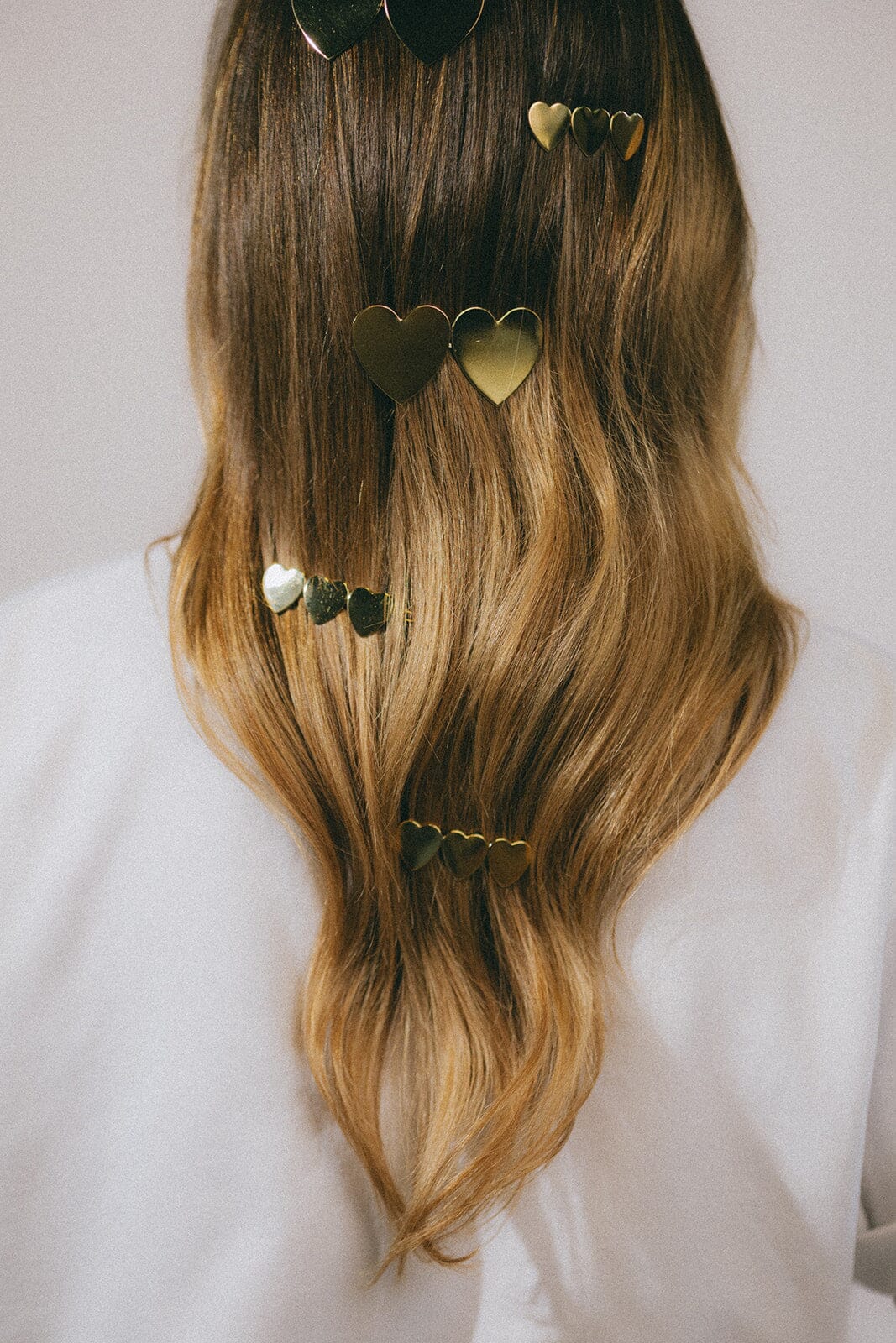 Maxi Barrette Aphrodite Or Coeurs Accessoires Monsieur Simone