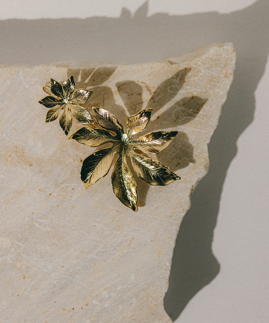 Maxi Barrette Chloris Or Fleurs Accessoires Monsieur Simone