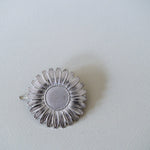 Maxi Barrette Maïa Argent Fleur Accessoires Monsieur Simone