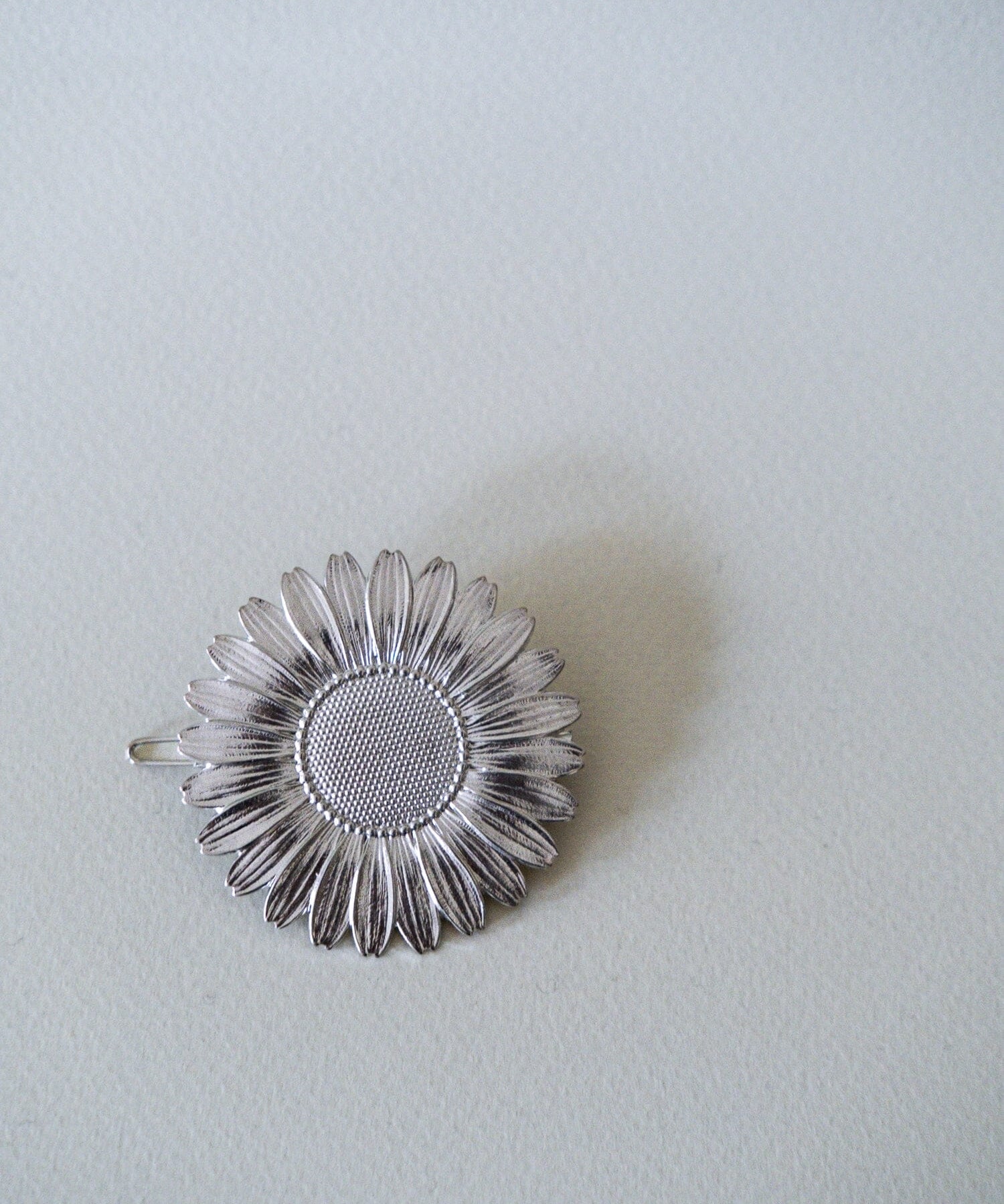 Maxi Barrette Maïa Argent Fleur Accessoires Monsieur Simone