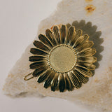 Maxi Barrette Maïa Or Fleur Accessoires Monsieur Simone