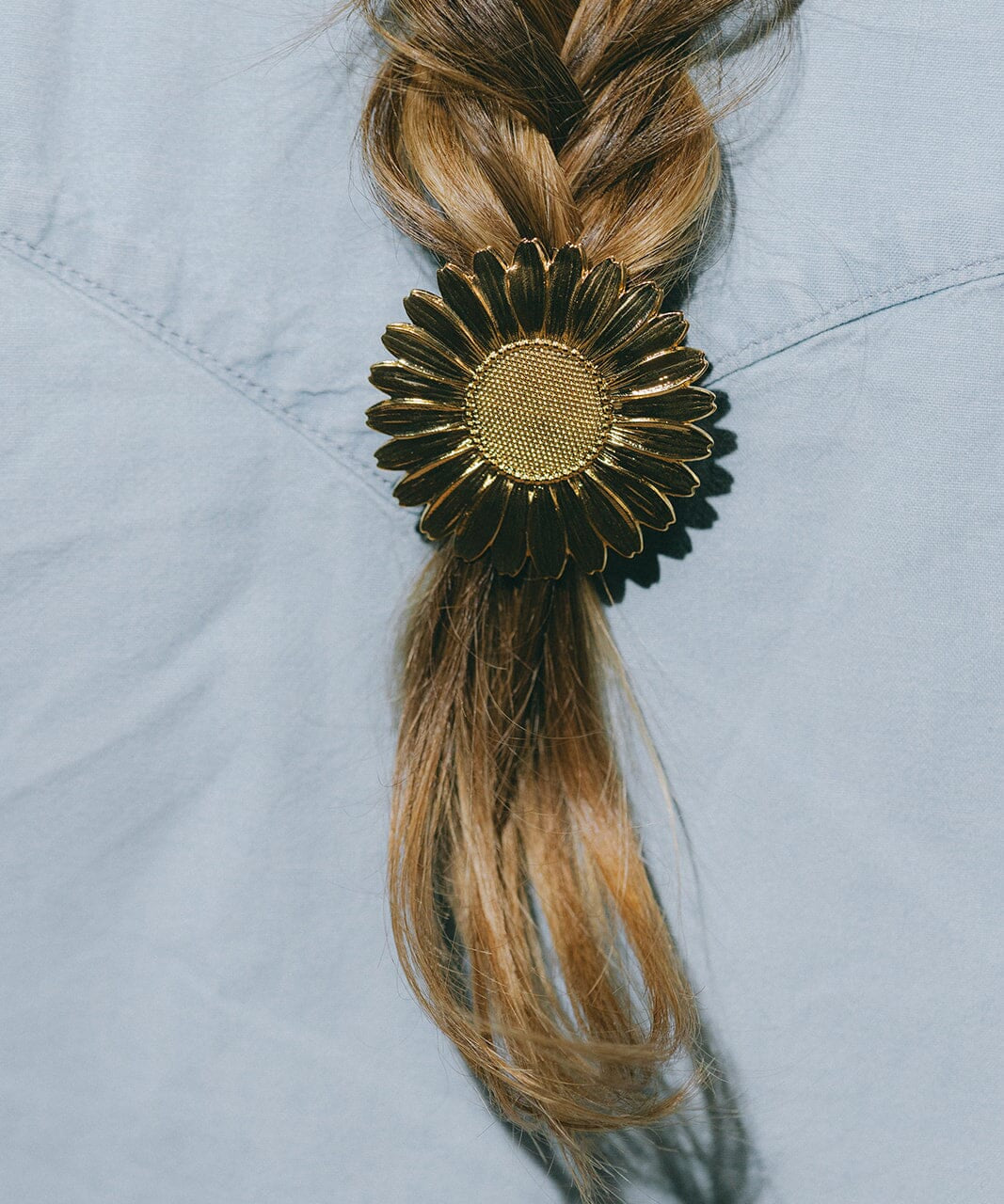 Maxi Barrette Maïa Or Fleur Accessoires Monsieur Simone