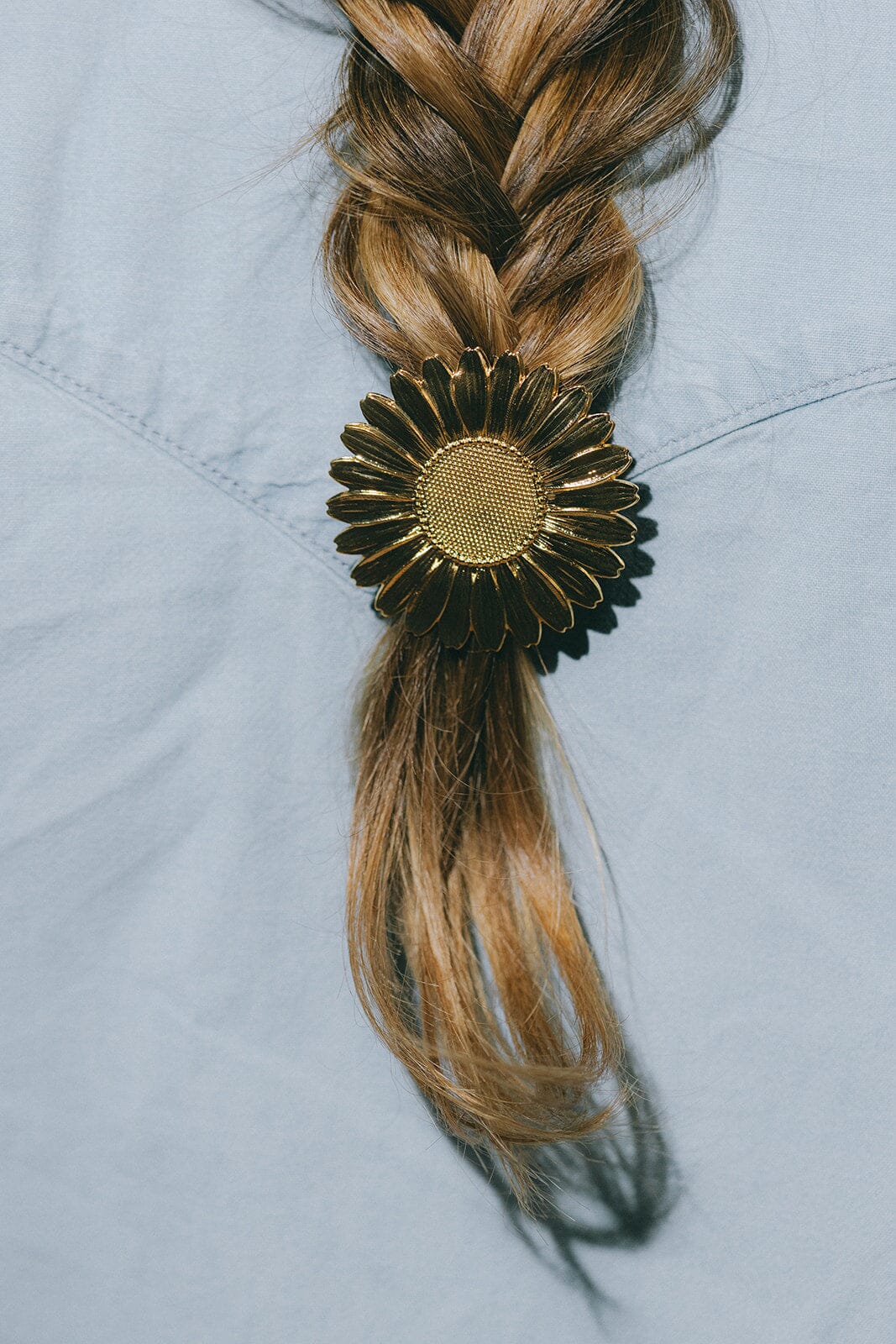 Maxi Barrette Maïa Or Fleur Accessoires Monsieur Simone