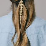 Maxi Barrette Nélya Or Perles Accessoires Monsieur Simone