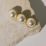 Maxi Barrette Nélya Or Perles Accessoires Monsieur Simone