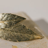 Maxi Barrette Thalie Or Feuilles Accessoires Monsieur Simone