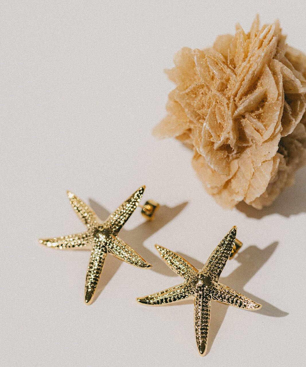 Maxi Boucles d'Oreilles Puces Cléia Or Étoiles Boucles d'Oreilles Monsieur Simone