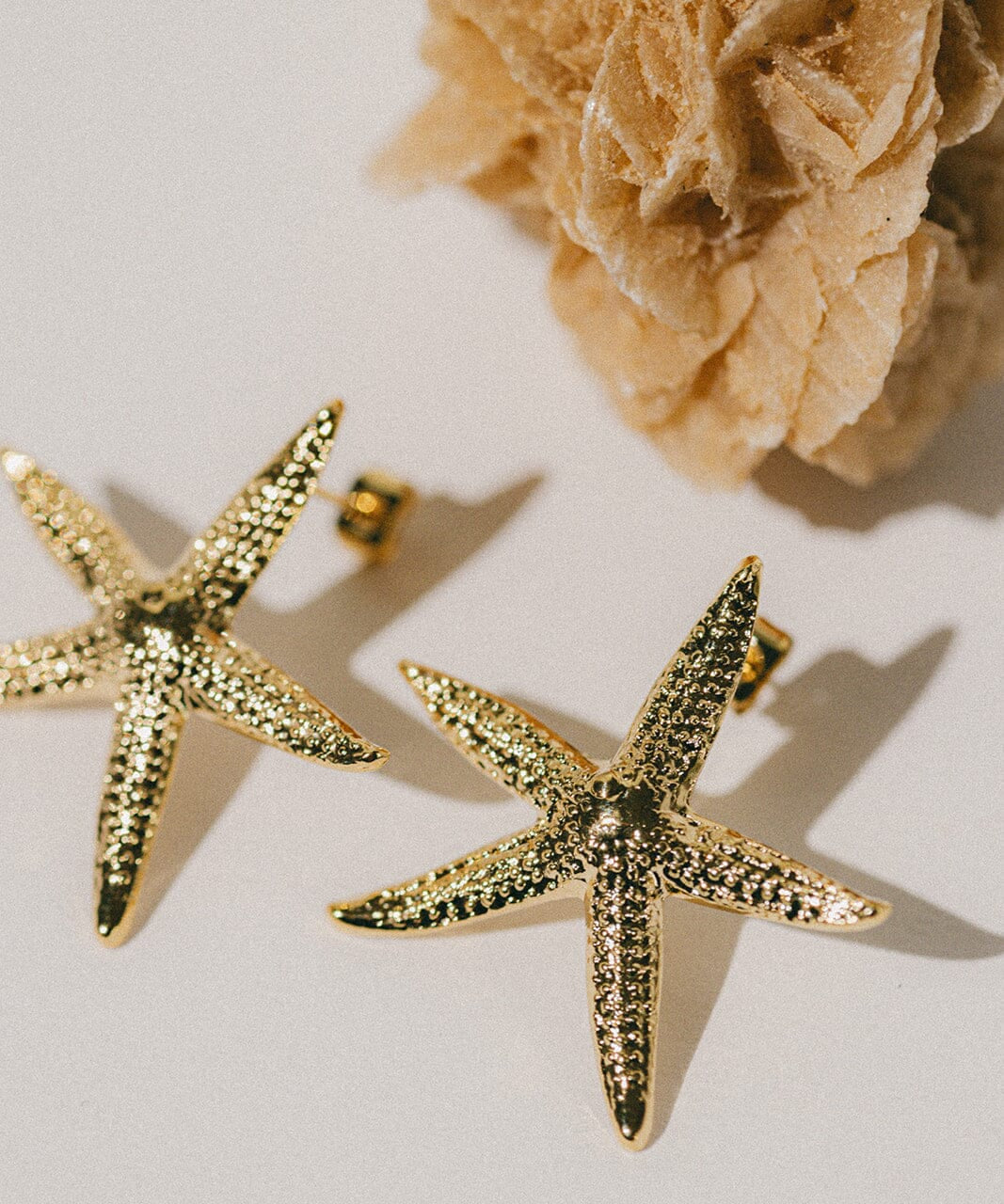 Maxi Boucles d'Oreilles Puces Cléia Or Étoiles Boucles d'Oreilles Monsieur Simone