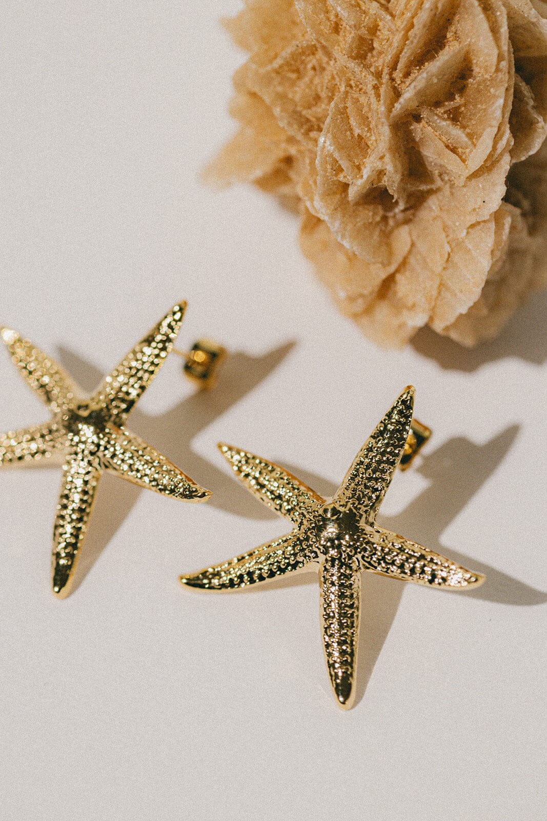 Maxi Boucles d'Oreilles Puces Cléia Or Étoiles Boucles d'Oreilles Monsieur Simone