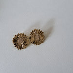 Maxi Boucles d'Oreilles Puces Maïa Or Fleurs Boucles d'Oreilles Monsieur Simone