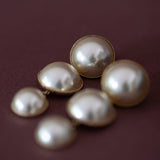 Maxi Boucles d'Oreilles Puces Pendantes Nélya Or Perles Boucles d'Oreilles Monsieur Simone