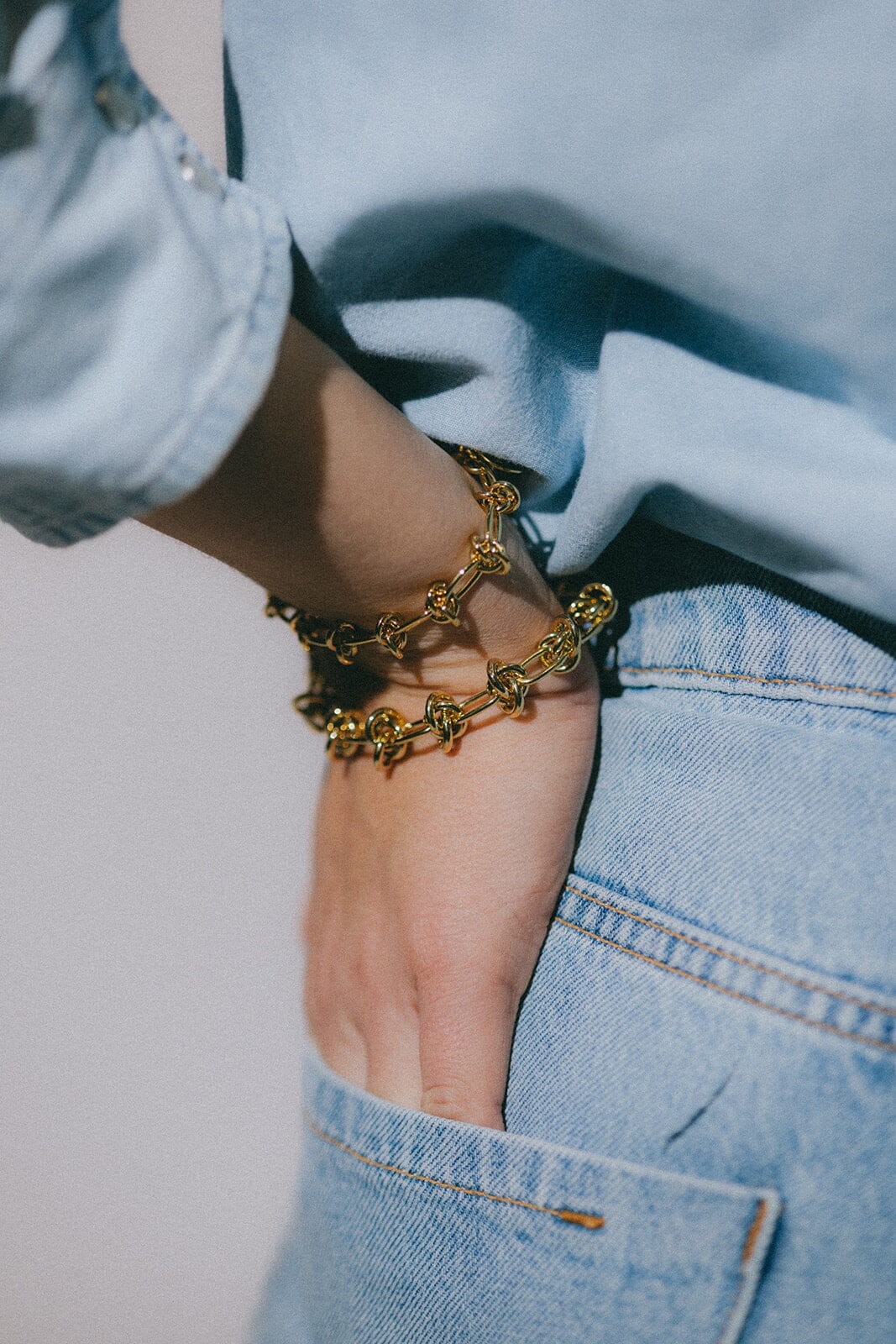 Maxi Bracelet Athéna Argent Bracelets Monsieur Simone