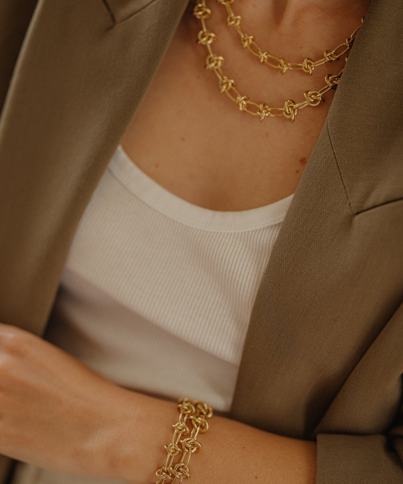 Maxi Bracelet Athéna Argent Bracelets Monsieur Simone