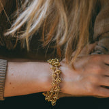Maxi Bracelet Athéna Or Bracelets Monsieur Simone