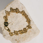 Maxi Bracelet Athéna Or Bracelets Monsieur Simone